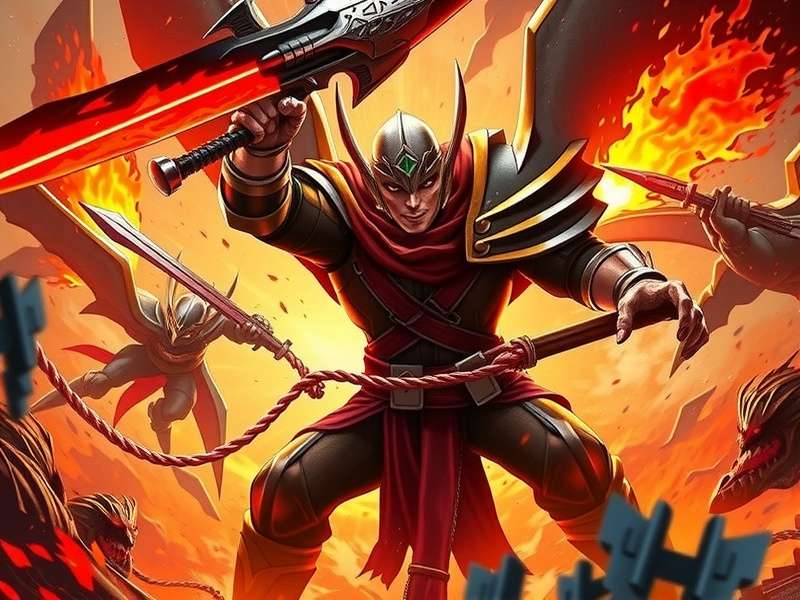 Inferno Warrior S Wrath intense battle scene